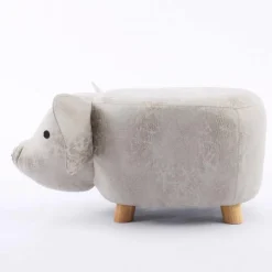 Piglet-Shaped Kids Pouf – 13.4