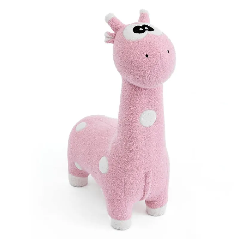 Giraffe-Shaped Kids Pouf – 29.5" x 11.4" x 40.2"