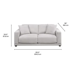 Sofa By Fancy Plushy Loveseat