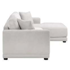 Sofa By Fancy Plushy Sectional with Right-Side Chaise