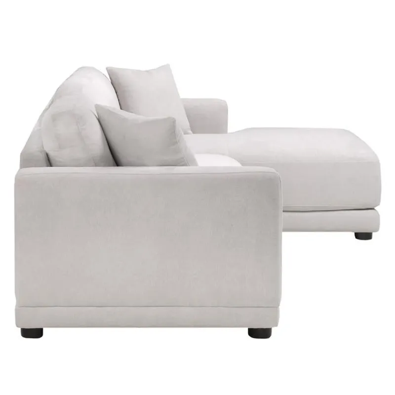 Sofa By Fancy Plushy Sectional with Right-Side Chaise