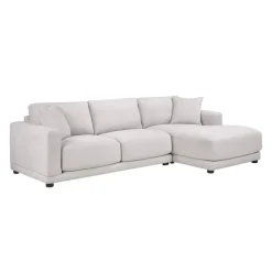 Sofa By Fancy Plushy Sectional with Right-Side Chaise