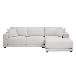 Sofa By Fancy Plushy Sectional with Right-Side Chaise