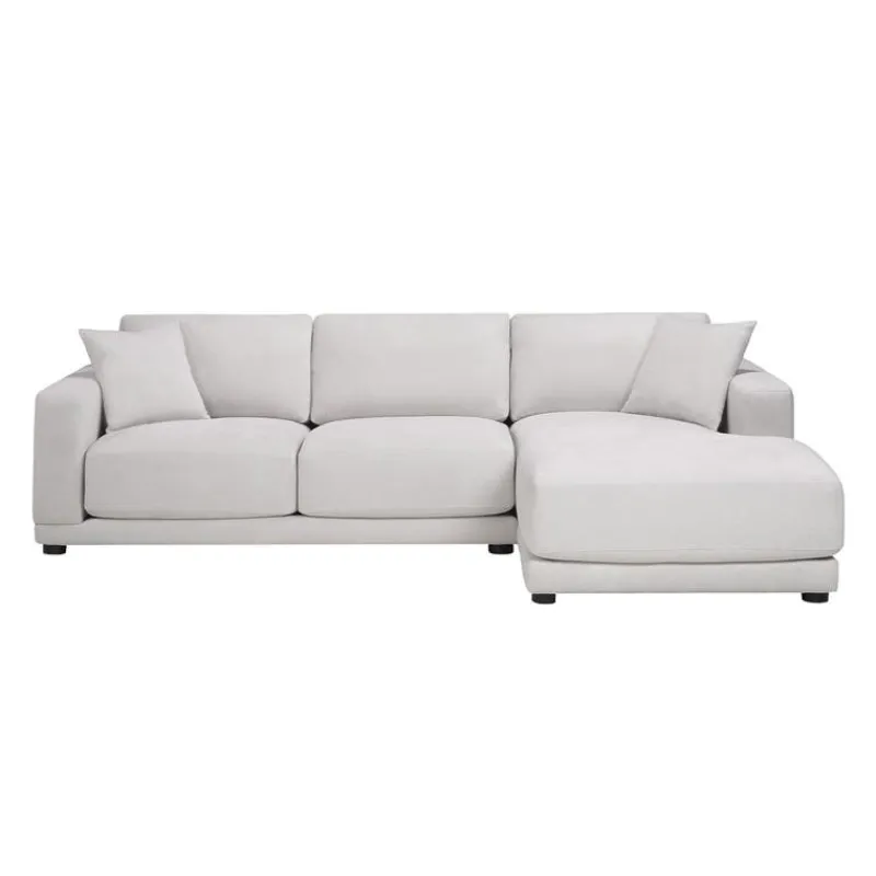 Sofa By Fancy Plushy Sectional with Right-Side Chaise
