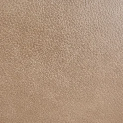 Power Leather Reclining Sofa with Adjustable Headrests - Taupe