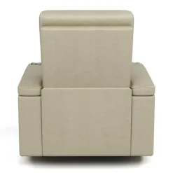 Power Modular Recliner with Massage, Heat, and Retractable Cup Holders