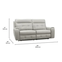 Power Modular Reclining Loveseat - 2 pcs