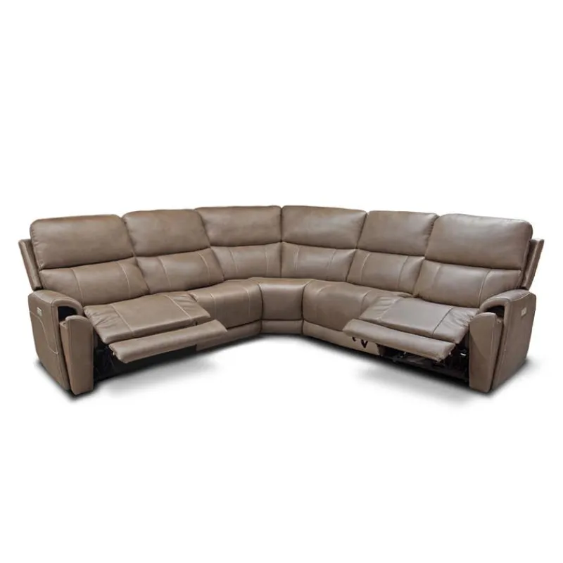 Power Modular Reclining Sectional - 5 pcs