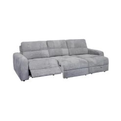 Power Modular Reclining Sofa with 1 Slider and Chaise - 3 pcs