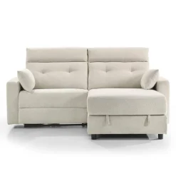 Power Recliner Loveseat and Right-Facing Chaise with Storage -