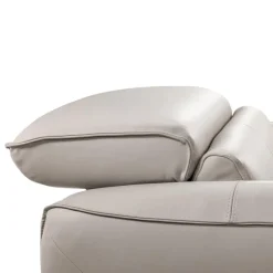 HTL Power Recliner with Adjustable Headrest - Genuine Leather