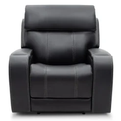 Power Recliner with Adjustable Headrest, Retractable Controls and Immersive Sound System