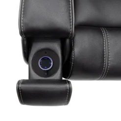 Power Recliner with Adjustable Headrest, Retractable Controls and Immersive Sound System