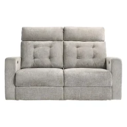 Power Reclining Loveseat with Adjustable Headrests