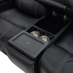 Power Reclining Loveseat with Adjustable Headrests