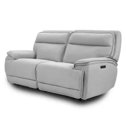 Power Reclining Modular Loveseat with Adjustable Headrests- 2 pcs