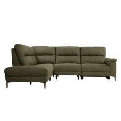 Power Reclining Sectional with Adjustable Headrest