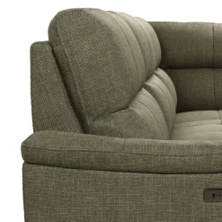 Power Reclining Sectional with Adjustable Headrest