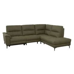 Power Reclining Sectional with Adjustable Headrest