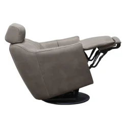 Power Swivel Recliner with Built-In Audio System -