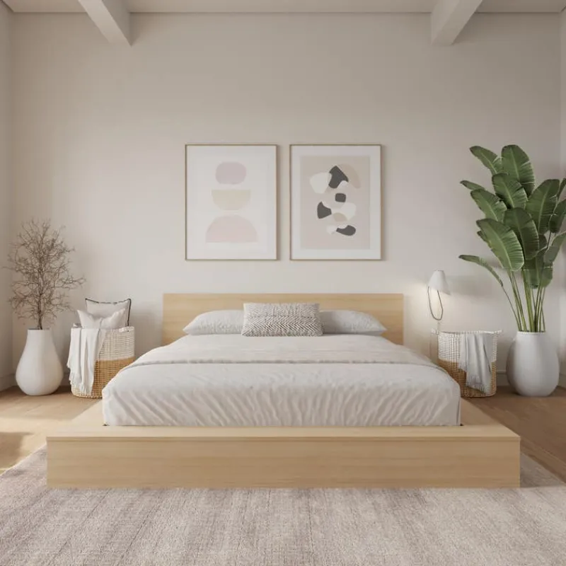 Nexera Queen Bed and Headboard (60") -