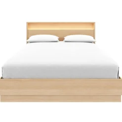 Nexera Queen Bed and Headboard with Integrated Light (60