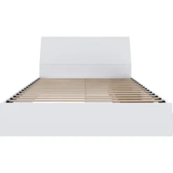 Nexera Queen Bed with 3-Drawer Storage and Headboard (60