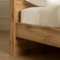 Meubles South Shore Queen Bed with 2-Drawer Storage and Headboard (60") - South Shore