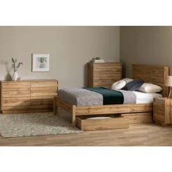 Meubles South Shore Queen Bed with 2-Drawer Storage and Headboard (60
