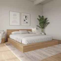 Nexera Queen Bed with Headboard (60