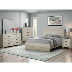 Monarch Queen Bed with Headboard (60