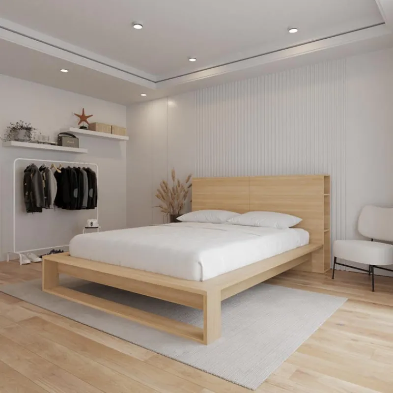 Nexera Queen Bed with Headboard (60") -