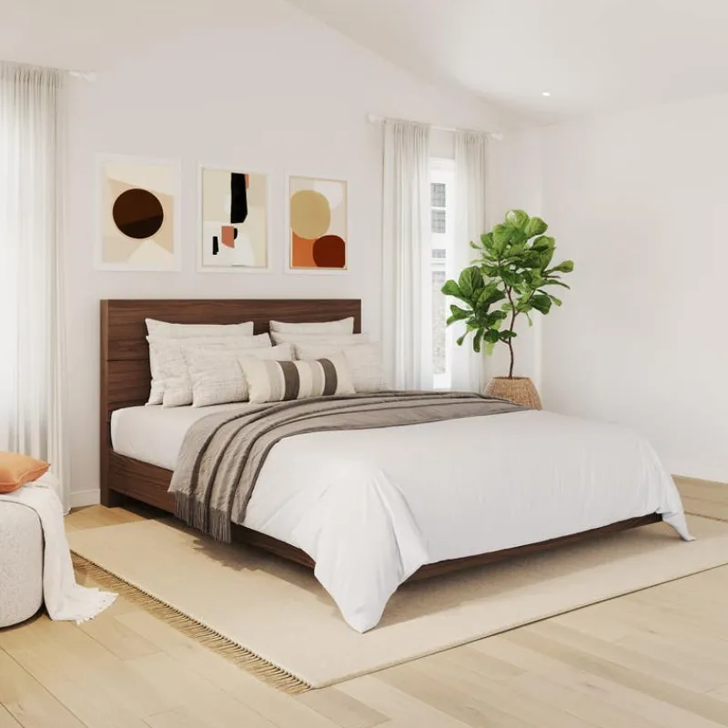 Nexera Queen Bed with Headboard (60") -
