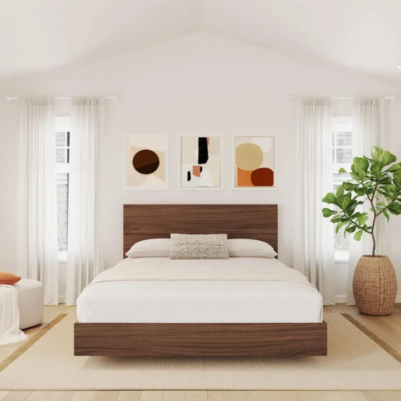 Nexera Queen Bed with Headboard (60") -