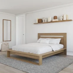 Nexera Queen Bed with Headboard (60") -