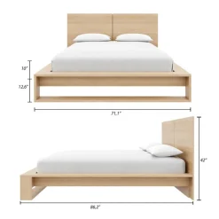 Nexera Queen Bed with Headboard (60