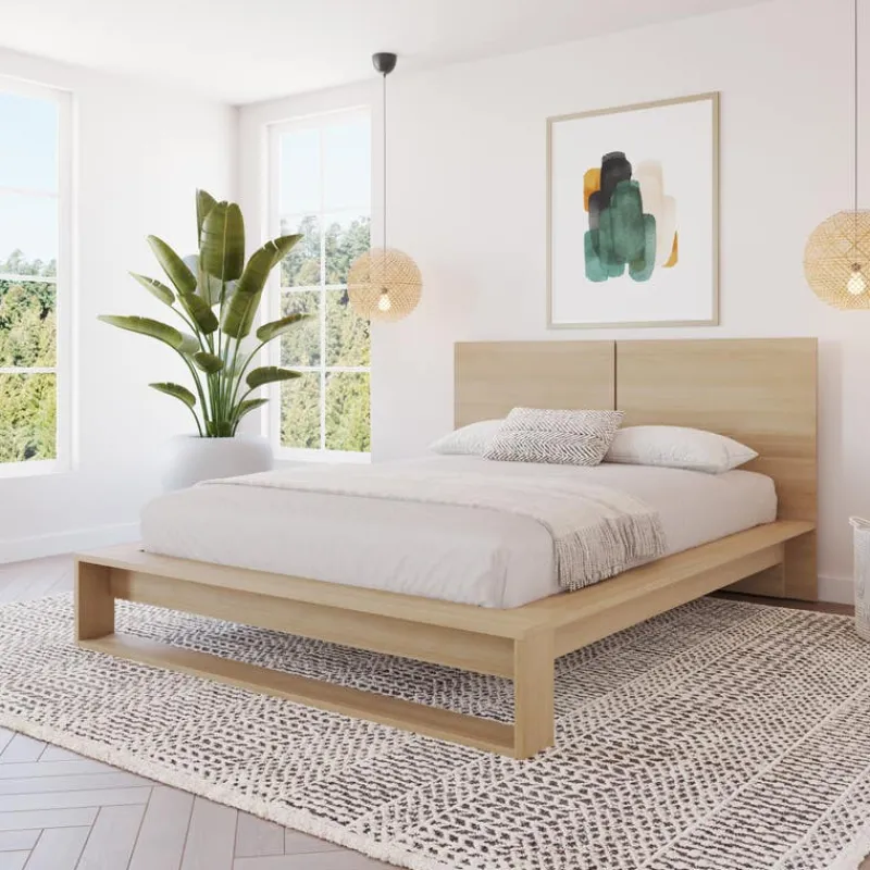 Nexera Queen Bed with Headboard (60") -