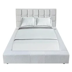 Queen Bed with Reading Lights and Console (60