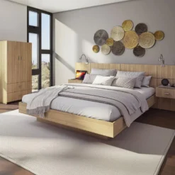 SUA-V Queen Bedroom Set (60") - 5 pcs