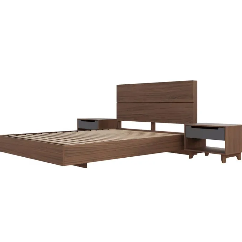 Nexera Queen Bedroom Set (60") - 4 pcs -