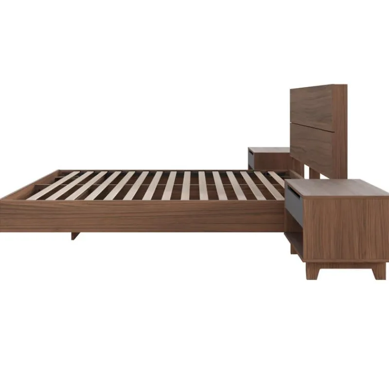 Nexera Queen Bedroom Set (60") - 4 pcs -