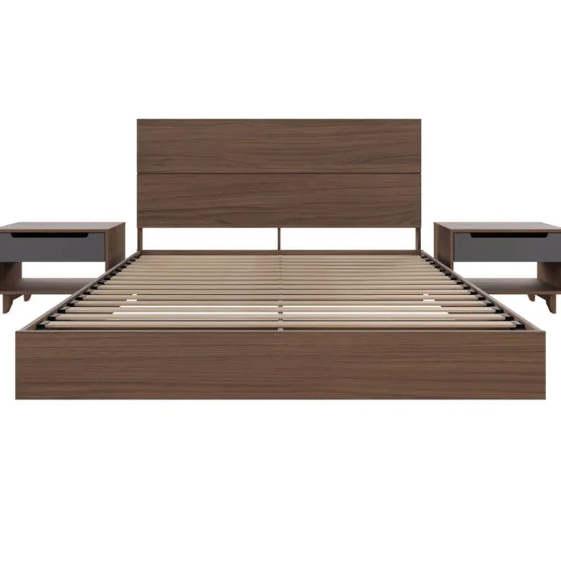 Nexera Queen Bedroom Set (60") - 4 pcs -
