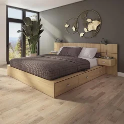 SUA-V Queen Bedroom Set with 6-Drawer Storage (60