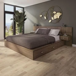 SUA-V Queen Bedroom Set with 6-Drawer Storage (60") - 4 pcs