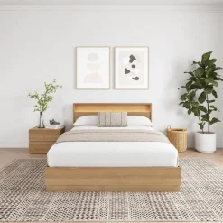 Nexera Queen Bedroom Set with Lighting (60