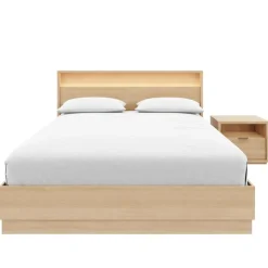 Nexera Queen Bedroom Set with Lighting (60") - 3 pcs -