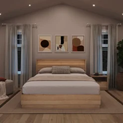 Nexera Queen Bedroom Set with Lighting (60