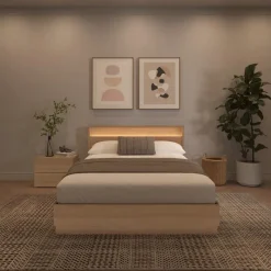 Nexera Queen Bedroom Set with Lighting (60