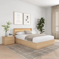 Nexera Queen Bedroom Set with Lighting (60