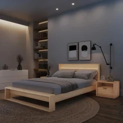 Nexera Queen Bedroom Set with Lighting (60